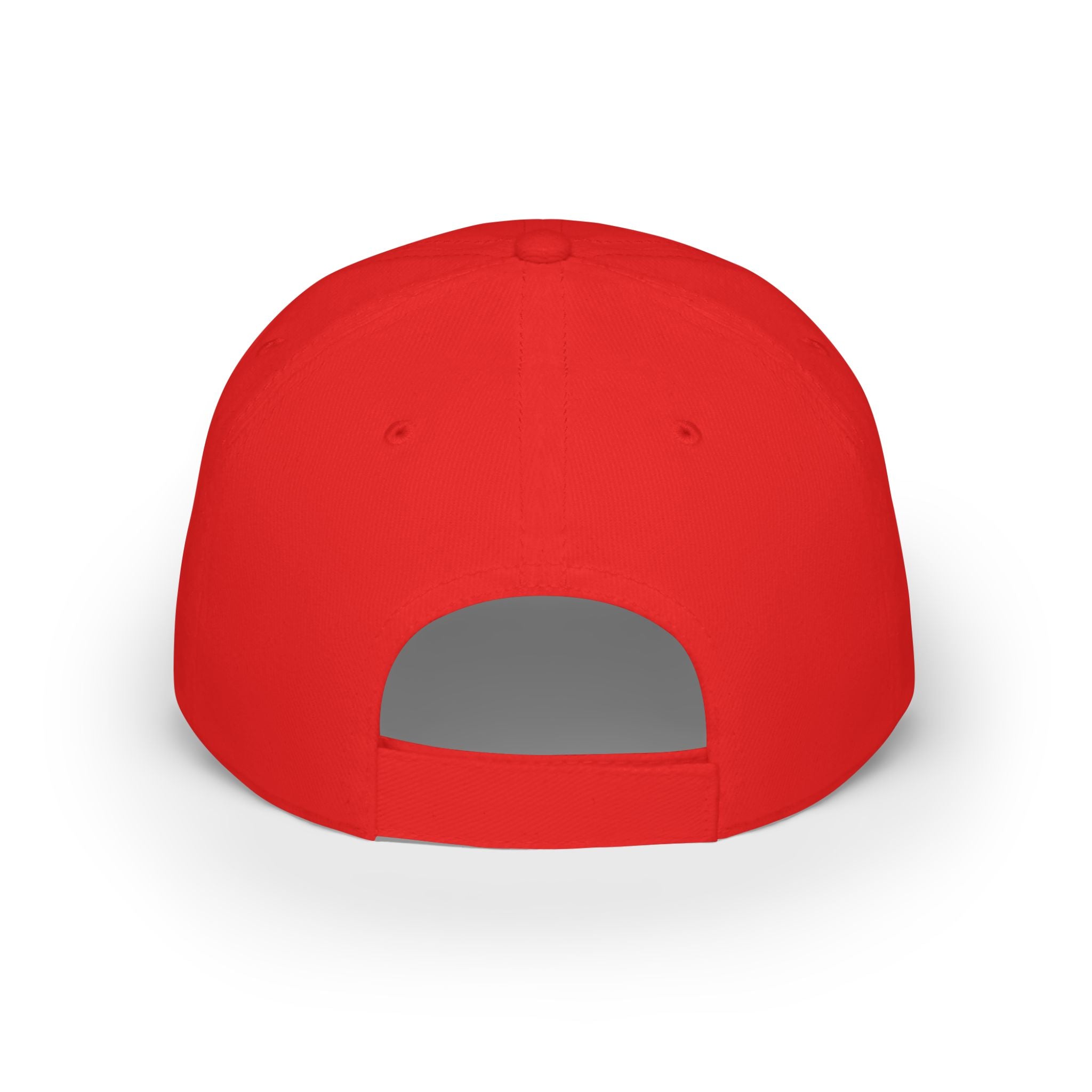 KOVA Embroidered Baseball Cap — Low Profile Red Hat
