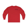 KOVAA Drip Logo Long Sleeve Tee — Est. 2025 Streetwear