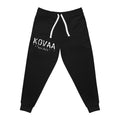 KOVA Athletic Joggers — Black Personalized Sweatpants