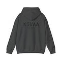 KOVA Minimal Logo Hoodie — White Branded Pullover
