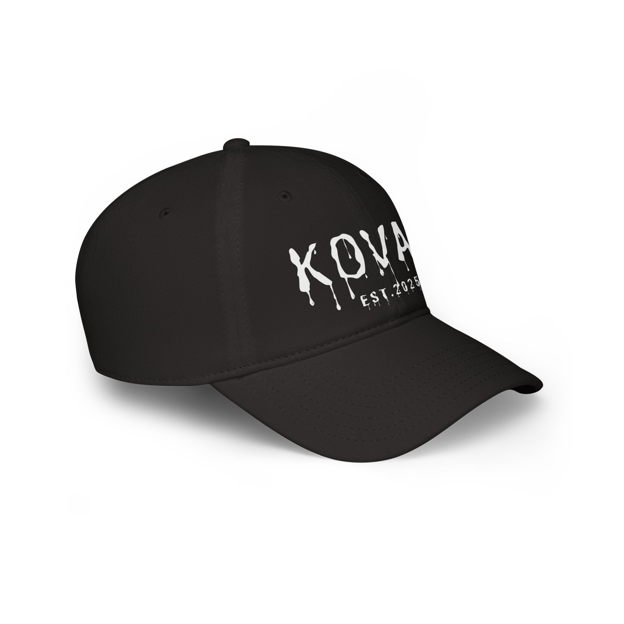 KOVA Embroidered Baseball Cap — Low Profile Red Hat